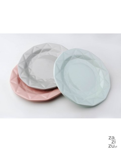 Talerz deserowy 19,5cm 6szt. szary ADEL GREY Talerz deserowy 19,5cm 6szt. szary ADEL GREY