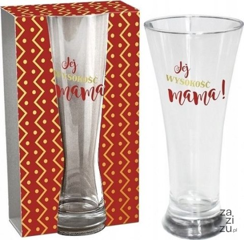 Szklanka do napoi 300ml Jej Wysokość Mama Szklanka do napoi 300ml Jej Wysokość Mama