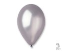 Balony 100szt SREBRNE METALIZOWANE 30 cm GM110/38