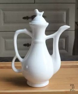 Dzbanek ceram. biała porcelana | SN35070