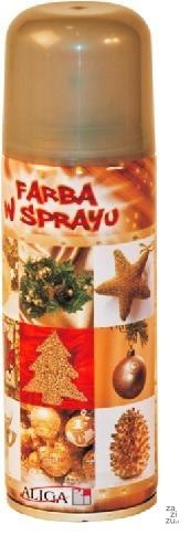 Farba w sprayu ZŁOTA