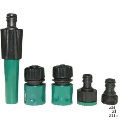 Końcówki do węża ogrodowego 1/2 pistolet 5szt 960050 Końcówki do węża ogrodowego 1/2 pistolet 5szt 960050