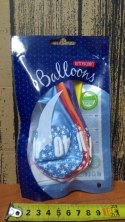 Balony 6szt URODZINY ''40'' 30cm SB14M