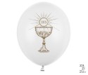 Balony Komunia 30cm 50szt. IHS Pastel Pure White | SB14P-111-008