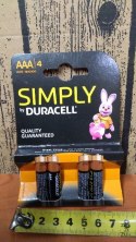 Baterie alkaliczne 4szt. DURACELL | LR03