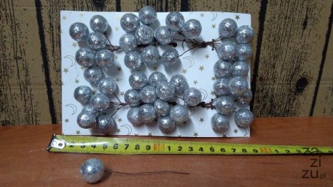 Kulki na druciku 48szt. MIX 2cm | CV08989 Kulki na druciku 48szt. MIX 2cm | CV08989