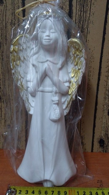 Anioł IZA 27cm KOMUNIA | A-33