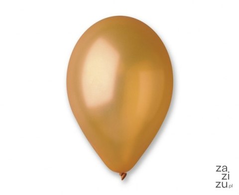 Balony 100szt. ZŁOTE metal ''12'' | GM110/39