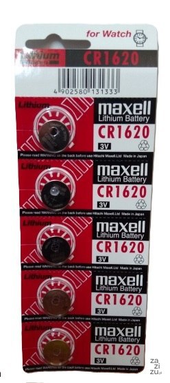 Bateria 5szt MAXELL CR1620