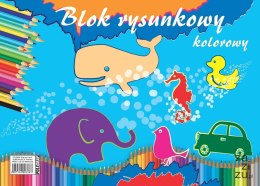 Blok rysunkowy 10szt. kolor A3/20K