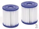 Filtr typ I wkład do pompy 1249 l/h - 2szt. BESTWAY 58093
