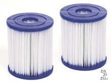 Filtr typ I wkład do pompy 1249 l/h - 2szt. BESTWAY 58093 Filtr typ I wkład do pompy 1249 l/h - 2szt. BESTWAY 58093