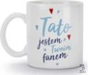 Kubek 750ml. TATO JESTEM TWOIM FANEM