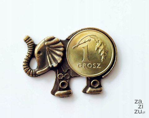 Słonik metalowy 1-grosz 10szt. Słonik metalowy 1-grosz 10szt.