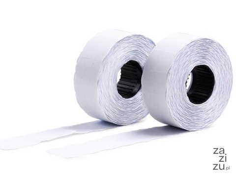 Taśma do metkownicy 26x12 biała falista 5szt. F1 Taśma do metkownicy 26x12 biała falista 5szt. F1