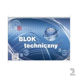 Blok 10szt. techniczny biały A3 | Q10K