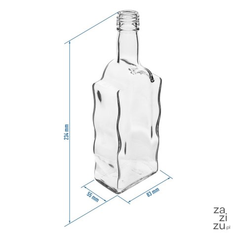 Butelka 6szt. KLASZTORNA 500ml 631492 Butelka 6szt. KLASZTORNA 500ml 631492