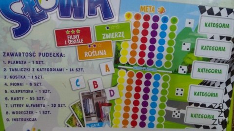 Gra Wyścig na słowa Gra Wyścig na słowa