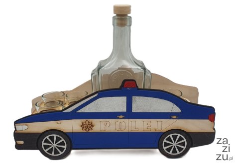 Karafka POLICJA + 6 kieliszków Karafka POLICJA + 6 kieliszków