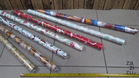 Papier prezentowy Boże Narodzenie 200cm x 70cm | MRW02-50 Papier prezentowy Boże Narodzenie 200cm x 70cm | MRW02-50