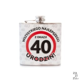 Piersiówka URODZINY ''40''