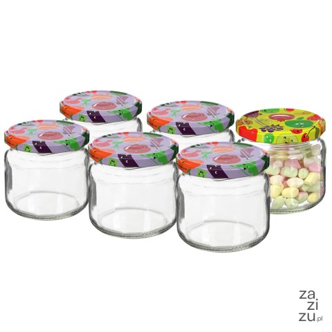 Słoik 6szt. F-82 370ml | 132346 Słoik 6szt. F-82 370ml | 132346