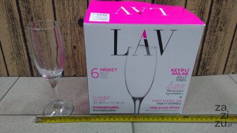 Kieliszki 6szt. do szampana 190ml LAV Kieliszki 6szt. do szampana 190ml LAV