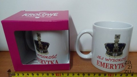 Kubek JEJ WYSOKOŚĆ EMERYTKA mix Kubek JEJ WYSOKOŚĆ EMERYTKA mix