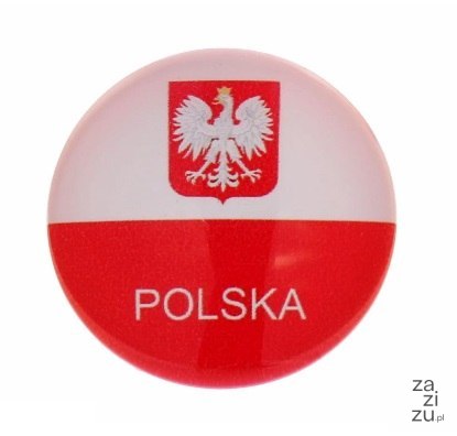 Manes szklany 12szt. POLSKA 3cm | MB-12268