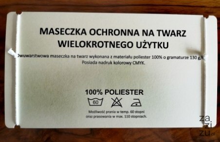 Maseczka ochronna usta Maseczka ochronna usta