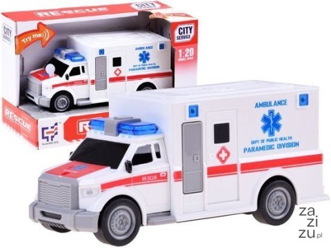 Auto ambulans karetka pogotowia światło/dźwięk | ZA3220