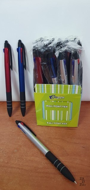 Długopis 3-kolory niebiesko-czerwono-czarny 24szt. | 3476.99 Długopis 3-kolory niebiesko-czerwono-czarny 24szt. | 3476.99