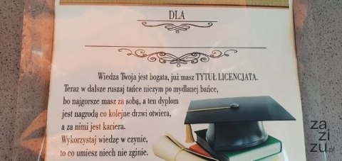 Dyplom LICENCJATA Dyplom LICENCJATA
