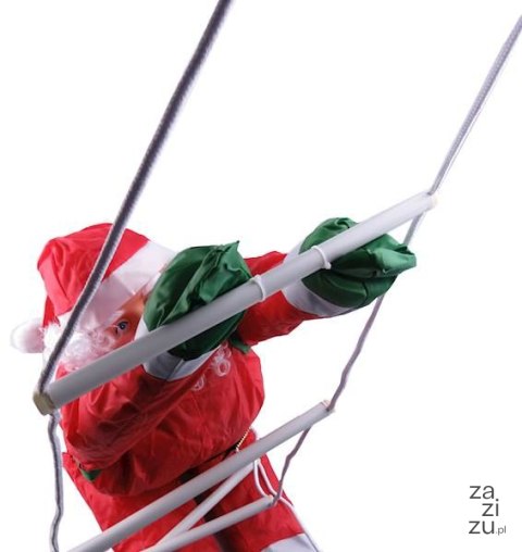 Mikołaj na drabince dł. 120 cm Mikołaj na drabince dł. 120 cm