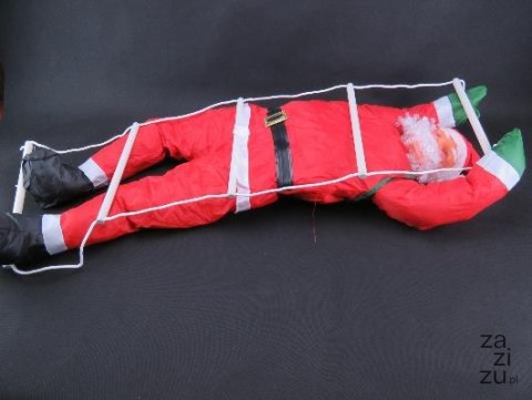 Mikołaj na drabince dł. 120 cm Mikołaj na drabince dł. 120 cm