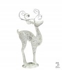 Figurka metalowa RENIFER płaska 50x22 cm | XMP-18033