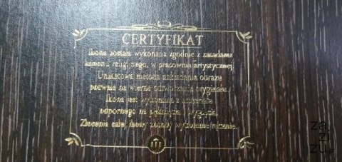 Obraz ikona 15x20 Święta Rodzina Obraz ikona 15x20 Święta Rodzina