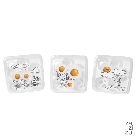 Pojemnik na 6 jajek Hega 15 x 15 cm