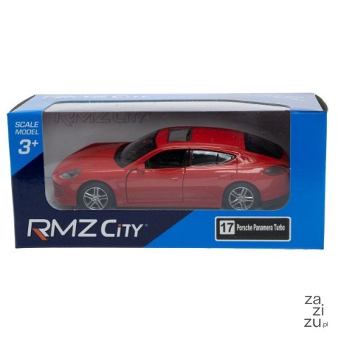 Auto metalowe RMZ - Porsche Panamera Turbo Red K-843