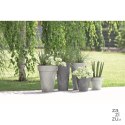 Doniczka z wkładem Tubus Slim Effect 20xh38 cm - beton