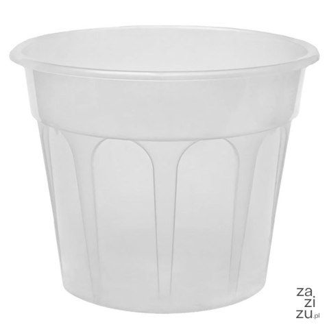 Doniczka/osłonka 23cm KARO BIAŁA