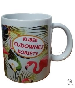 Kubek ceramiczny Cudownej Kobiety 300 ml