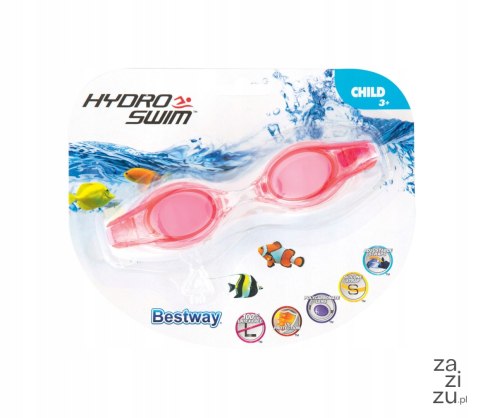 Okularki do pływania hydro-swim BESTWAY | 21062 Okularki do pływania hydro-swim BESTWAY | 21062