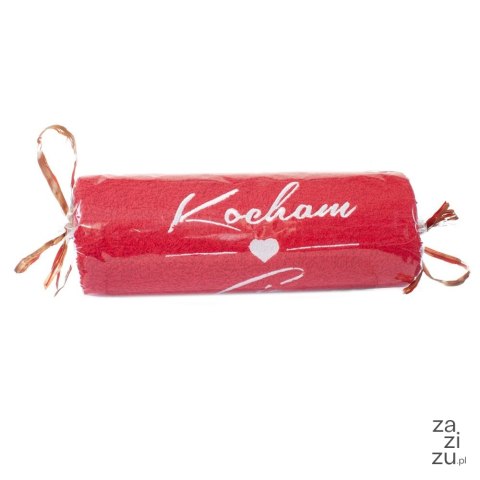 Ręcznik 50X100 KOCHAM CIĘ - cukierek