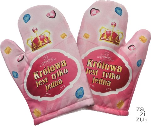 Rękawica kuchenna Królowa jest tylko jedna