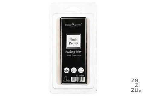 Wosk zapachowy do kominka 6szt. Night Peony 66g