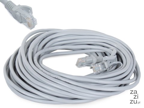 Kabel sieciowy LAN CAT5E RJ45 SKRĘTKA ETHERNET 20 m 13126 Kabel sieciowy LAN CAT5E RJ45 SKRĘTKA ETHERNET 20 m 13126