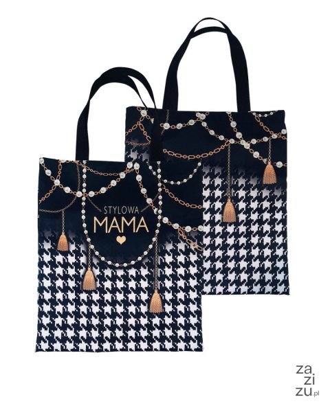 Torba na zakupy Glamour stylowa Mama TP08