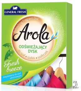 Zapach 9szt do szafy General Fresh Arola - dysk Fresh breeze