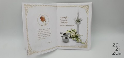 Album A5 Pamiątka Chrztu od Matki Chrzestnej Album A5 Pamiątka Chrztu od Matki Chrzestnej